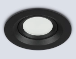 Светильник встраиваемый TN1142 BK черный IP44 GU5.3 D95*38