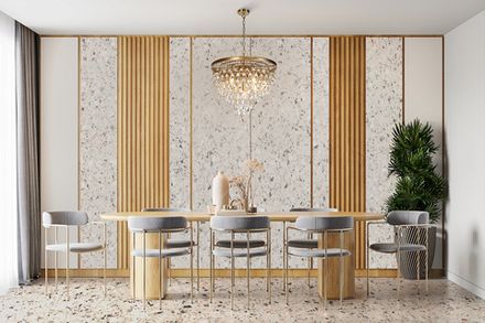 Подвесной светильник Linn MOD091PL-07G. ТМ Maytoni