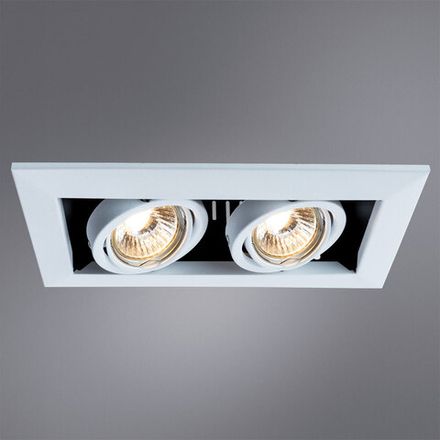 Карданный светильник Arte Lamp CARDANI PICCOLO A5941PL-2WH, 2хGU10