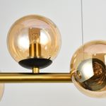 Подвесная люстра Arte Lamp GEMINI A2243SP-9PB, 9хG9