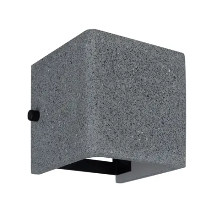 Светильник LGD-PERAN-WALL-S120x120-6W Warm3000 (BK, 0-80 deg, 230V) (Arlight, IP65 Бетон, 3 года)
