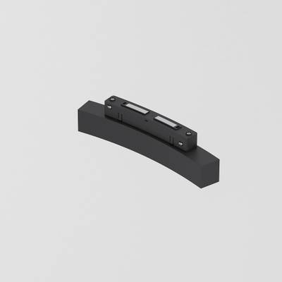 Slim Magnetic Трековый светильник для радиусного шинопровода 6W 4200K Intenso чёрный Ø 800мм 85183/01