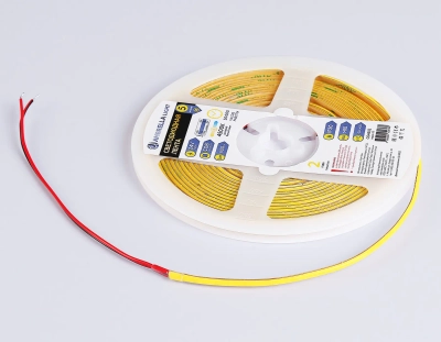Светодиодная лента GS4602 COB 384Led/ 7W m/ 24V IP20 4500K/ 5m*3mm*2mm кратность резки 41.66mm (2 конт.)