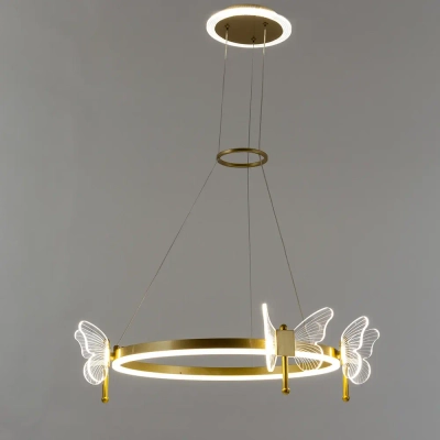 Подвесная люстра Arte Lamp DARCY A2187LM-1GO, 1хLED