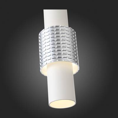 SL1591.503.01 Светильник подвесной ST-Luce Белый, Алюминиевый/Белый LED 1*6W 3000K
