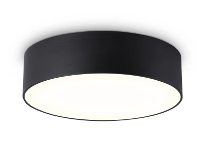 Светильник светодиодный потолочный FV5517 BK черный LED 18W 3000K D160*58 (Без ПДУ)