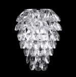 Бра Crystal Lux CHARME AP3 CHROME/TRANSPARENT 1373/403