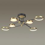 4320/60CL MIDCENT ODL22 345 металл/черный с бронзой Потолочный светильник IP20 LED 55W 2615Лм DENZEL