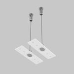 Подвес тросовый 2 шт. Exility белый, TRA034SW-2W. TM Maytoni