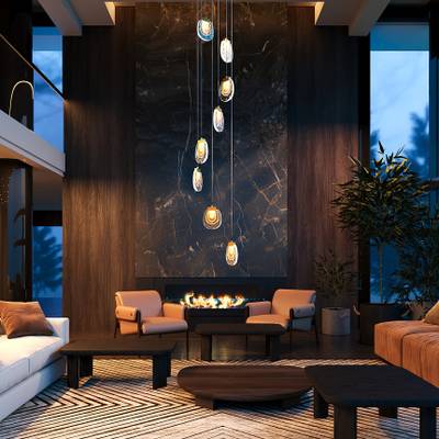 Подвесной светильник Biology 3000К 30Вт, MOD367PL-L30BBSK. TM Maytoni