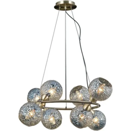 IL0452-8PASQ-79 AB светильник потолочный ILLUMICO, E14х8