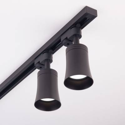 Basic System Трековый светильник GU10 Vetro Черный MRL 1001