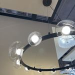 Люстра Crystal Lux BOSQUE SP12 BLACK/TRANSPARENT 0270/312