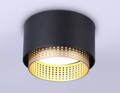 Светильник накладной TN71275 BK/GD черный/золото GX53 max 12W D95*62