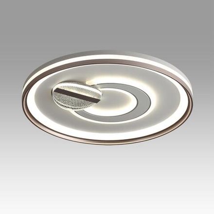 7787/85L PIKO LED SN Светильник металл/белый/бронза LED 85Вт 3000-6500K D495 IP20 пульт ДУ GEMINI