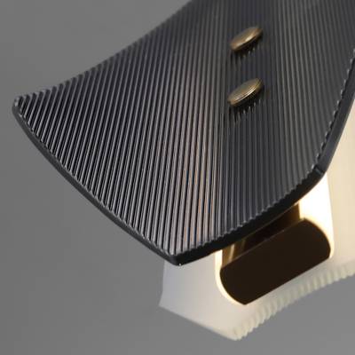 Подвесной светодиодный светильник со стеклянными плафонами 301054 LED латунь, LED