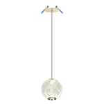 5008/5LA L-VISION ODL24 567 золотой/металл/акрил Подвес LED 5W 4000K 390лм CRYSTAL