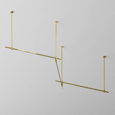 Шинопровод 1 м Flarity латунь, TRX154-111BS. TM Maytoni