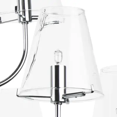 758214 Люстра подв. DIAFANO 21х40W G9 ХРОМ/ПРОЗРАЧНЫЙ Lightstar