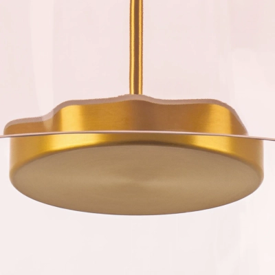 809062 Люстра CELESTA LED 1х12W 600LM ЗОЛОТО/РОЗОВЫЙ 3000K Lightstar