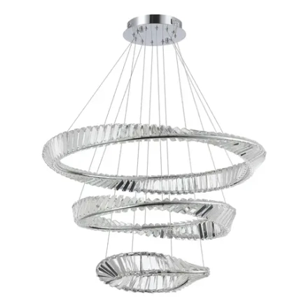 SL6204.101.03 Светильник подвесной ST-Luce Хром/Прозрачный LED 1*97W 4000K