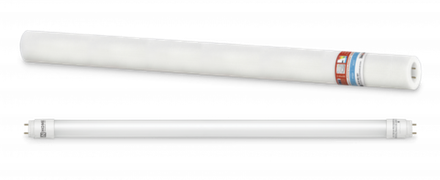 Лампа светодиодная LED-T8R-M-PRO 10Вт линейная матовая 6500К холод. бел. G13R 1000лм 230В 600мм поворотн. IN HOME 4690612030920