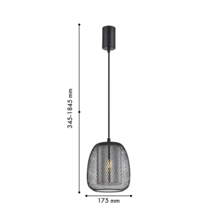 Подвес Galler 4349-1P, 1*E27*40W. ТМ F-Promo