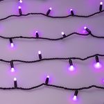 Светодиодная гирлянда ARD-STRING-CLASSIC-10000-BLACK-100LED-MILK-LIVE RGB-DMX (24V, 10W) (Ardecoled, IP65)