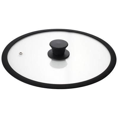 Крышка стеклянная C-type с силиконовым ободком CAPPELLO-C, 24 см диа