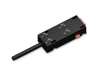 Ввод питания для шинопровода Magnetic 220V GL1102 BK черный IP20 200*28.5*18