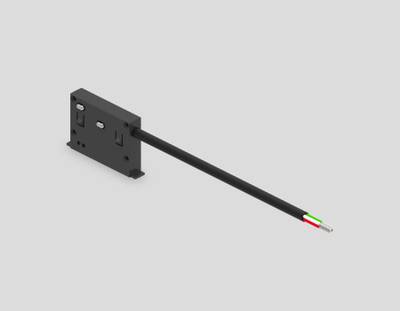 Ввод питания для шинопровода Magnetic 48V 10mm GL2025 BK черный IP20 50*10*37