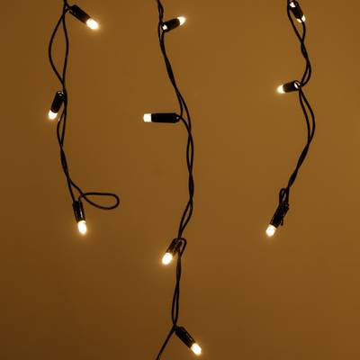 Светодиодная гирлянда ARD-EDGE-CLASSIC-2400x600-BLACK-88LED-MILK-STD Warm (230V, 6W) (Ardecoled, IP65)