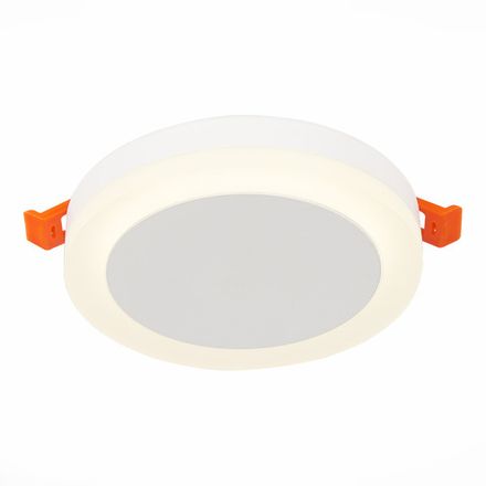 ST104.542.06 Светильник потолочный Белый LED 1*6W 4000K 468Lm Ra&gt;80 120° IP20 D110xH20 170-240V