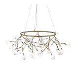 SL411.233.45 Люстра подвесная ST-Luce Золотистый/Прозрачный G4 45*1,5W