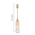 Подвес Semisfera 4368-1P, 1*E14*40W. ТМ F-Promo