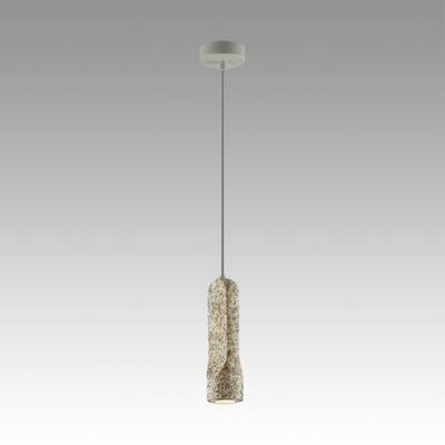 7010/1A L-VISION ODL25 235 Подвесной светильник серый/камень IP20 LED 1*5W 3000K 220V PIETRA