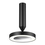 359279 OVER NT23 192 черный Светильник накладной светодиодный IP20 LED 18W 85-265V 1350Лм 3000К MIRROR