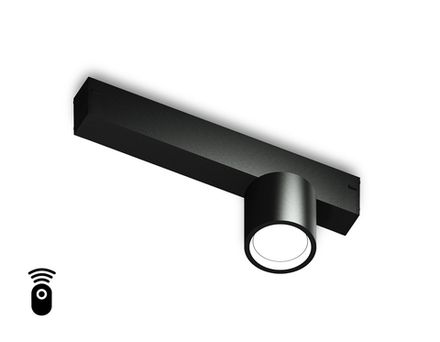 Светильник светодиодный диммируемый для шинопровода Magnetic 220V GL1242 BK черный IP20 7W 3000K-6400K 24° D75*85 (Без ПДУ)
