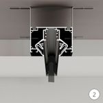 Магнитный шинопровод для натяжного потолка Arte Lamp LINEA-ACCESSORIES A474306