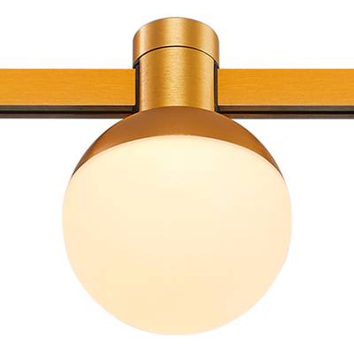 ST815.206.05 Магнитный трековый светильник FARM Золотистый LED 1*5W 3000K 89Lm Ra90 120 IP20 D75xH109 24V