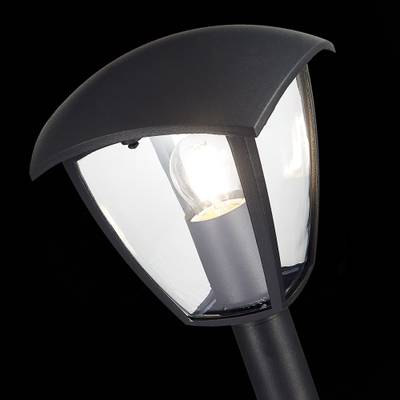 SL081.405.01 Светильник уличный наземный ST-Luce Черный/Черный, Прозрачный E27 1*40W
