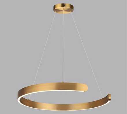 6535/43L LEDIO LN26 266 латунь Светильник подвесной LED 43W 3000/4000/6000К 220V INDIE
