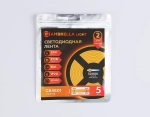 Светодиодная лента GS4601 COB 384Led/ 7W m/ 24V IP20 3000K/ 5m*3mm*2mm кратность резки 41,66mm (2 конт.)