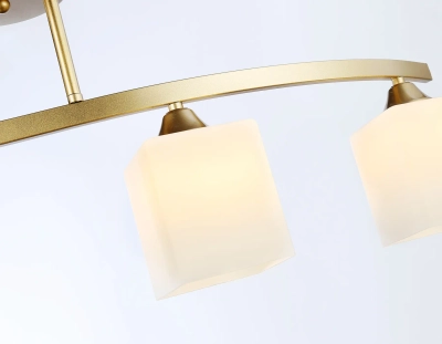 Светильник подвесной TR303122/4 CGD/FR золото/белый матовый E27/4 max 40W 840*150*300