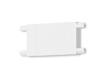 Коннектор прямой для накладного шинопровода Magnetic Ultra Slim GV1107 WH белый 46*26*26