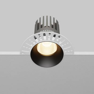 Встраиваемый светильник Dip Hight 3000K 15Вт 50° DL121-15W-3K-TRS-B. TM Maytoni