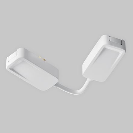 Коннектор питания угловой Radity встраиваемый белый, TRA084CPC-W-12. TM Maytoni