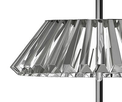 07721-T,19(16) Настольная лампа Ивина черный/серый d35 h50 Led 6W (4000K)