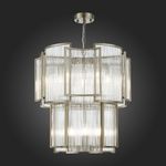 SL1234.103.08 Люстра подвесная ST-Luce Никель/Прозрачный, Никель E14 8*60W