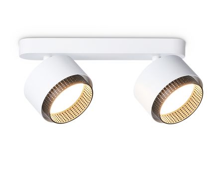 Светильник накладной TN71285/2 WH/BK белый/черный GX53/2 max 12W 270*95*137